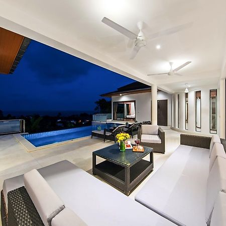 Sunny Banks - Modern Sea View 4 Bed Pool Villa Maret Esterno foto